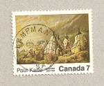 Stamps Canada -  Paul Kane, pintor