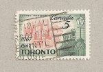 Sellos de America - Canad� -  Centenario de Toronto