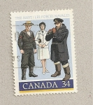 Sellos de America - Canad -  Fuerzas navales