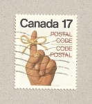 Sellos de America - Canad� -  Código postal