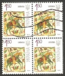 Stamps Ukraine -  caballero con espada