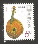 Stamps Ukraine -  instrumento musical