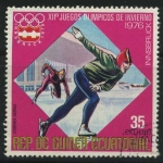 Stamps : Africa : Equatorial_Guinea :  XII Juegos Olímpicos Invierno