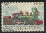 Stamps : Africa : Equatorial_Guinea :  RGE147 - Máquina de tipo Americano clásico 1873