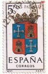 Stamps Spain -  ESCUDO DE PALENCIA