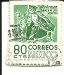 Sellos de America - M�xico -  folklor Mexicano DANZA DE LOS MOROS