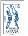 Stamps : Europe : Spain :  SAHARA EDIFIL 248 (12 SELLOS)INTERCAMBIO