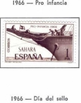 Stamps : Europe : Spain :  SAHARA EDIFIL 250 (14 SELLOS)INTERCAMBIO
