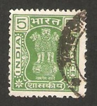 Stamps India -  54 - Columna de Asoka