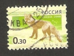 Sellos del Mundo : Europa : Rusia : 7052 - Fauna, un zorro