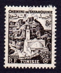 Stamps : Africa : Tunisia :  CHENINI DE TATAHOUINE