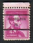 Stamps United States -  Lincoln (Precancelado)