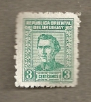 Sellos de America - Uruguay -  General Artigas