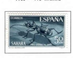 Stamps : Europe : Spain :  SAHARA EDIFIL 242 (11 SELLOS)INTERCAMBIO