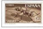Sellos de Europa - Espa�a -  SAHARA EDIFIL 244  ( 7 SELLOS)INTERCAMBIO