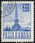 Sellos de Europa - Rumania -  Edificios y monumentos