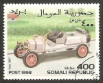 Sellos del Mundo : Africa : Somalia : automóvil itala de 1907