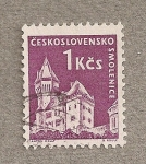 Stamps : Europe : Czechoslovakia :  Castillo de Smolenice