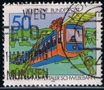 Stamps Germany -  Tren Colgado