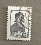 Stamps Russia -  Campesina