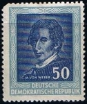 Stamps Germany -  C.M.Von Weber