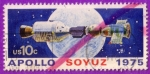 Sellos de America - Estados Unidos -  Apolo Soyuz