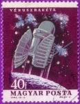 Stamps Hungary -  Vénuszrakéta