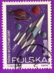 Stamps : Europe : Poland :  Probnik Medzyplanetary