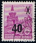 Stamps Germany -  Scott  168  Zwinger Castle