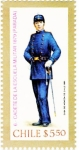 Stamps Chile -  Cadete Escuela Militar
