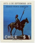 Stamps Chile -  Arauco Nunca Sometido