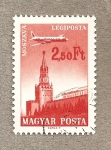Stamps Hungary -  Torre del Kremlin