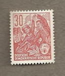 Stamps Germany -  Danzas regionales