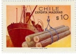 Stamps Chile -  Chile Exporta Madera