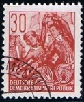 Stamps Germany -  Scott 165  Dancing couple