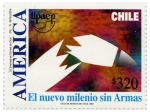 Stamps Chile -  El Nuevo Milenio sin Armas 