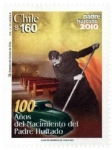 Stamps Chile -  100 Años Nacimiento Padre Alberto Hurtado
