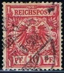 Stamps Germany -  Scott  48  Aguila