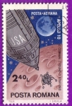Stamps Romania -  Apollo 10