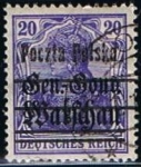 Stamps Germany -  Scott  69  germania