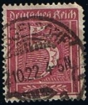 Stamps Germany -  Scott  161  Cifras