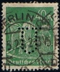 Stamps Germany -  Scott  227  Farmes