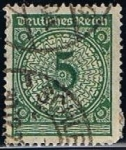Stamps Germany -  Scott  324  Cifras
