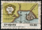 Stamps Uruguay -  Proceso fundacional de Montevideo