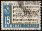 Stamps Uruguay -  HIMNO NACIONAL DE LA REPUBLICA ORIENTAL DEL URUGUAY