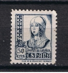 Stamps Spain -  Edifil  825  Cifras, Cid e Isabel.  