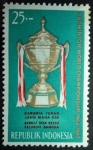 Stamps Indonesia -  Badminton championships