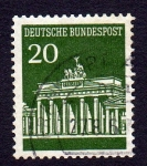 Stamps : Europe : Germany :  PUERTA DE BRANDENBURGO