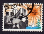 Stamps Belgium -  RERUM NOVARUM