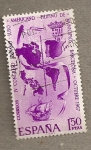 Stamps Spain -  Congreso Hispano Luso Americano Filipino